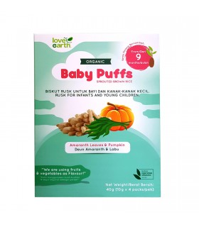 LE Organic Baby Puff - Amaranth & Pumpkin