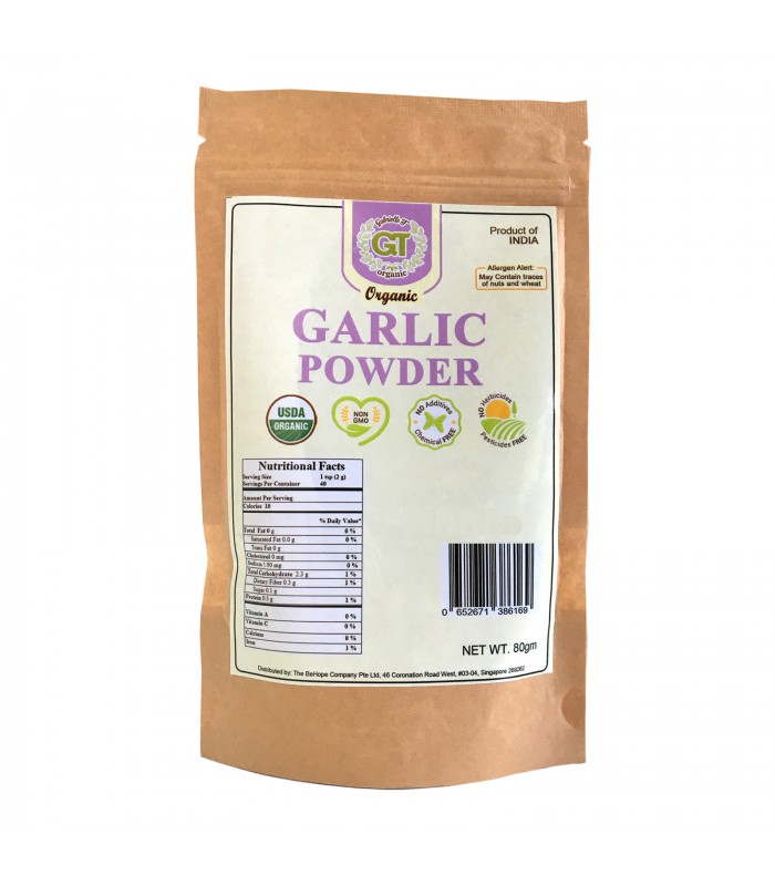 Gabrielle T USDA Organic Garlic Powder (80g)