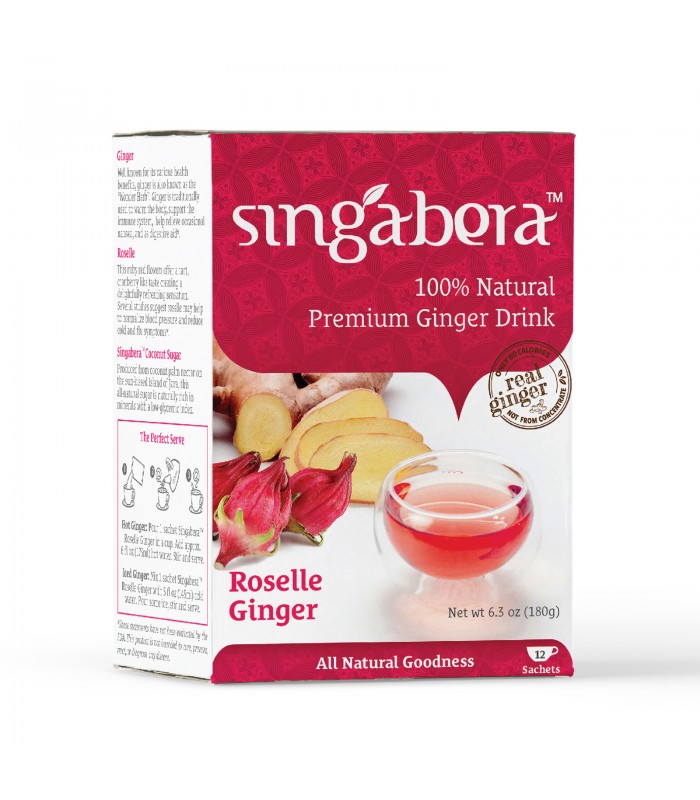 Ginger Roselle Drink - 100% Premium & Natural