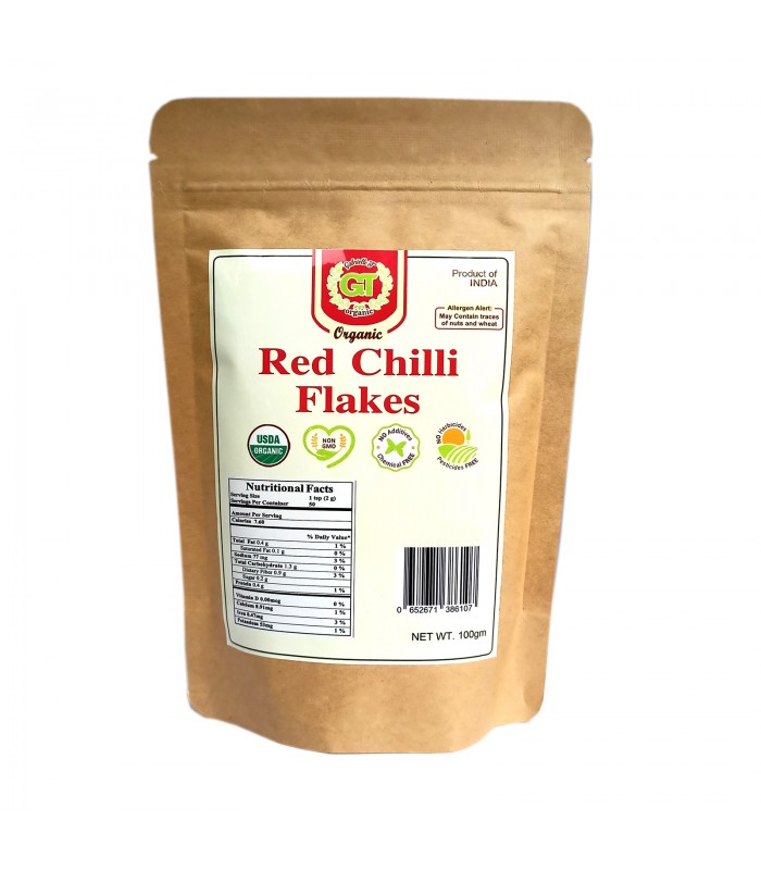 Gabrielle T Organic Red Chili Flakes