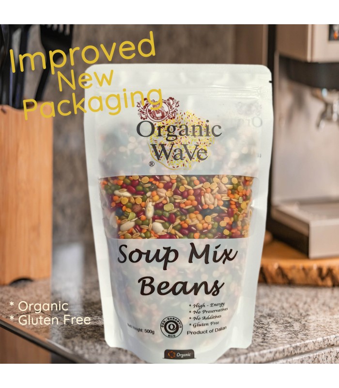 Organic Soup Mix Beans (500g)